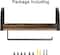 NEX™ 15" Wall-Mounted Paper Towel Holder with Shelf